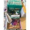 Image 3 : Massive Craft Supply Collection - Embroidery, Beading, Pens, Beads & Storage Bins