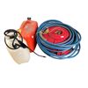 Image 1 : Industrial Utility Lot – Large Wet/Dry Vac, Fuel Can, Pressure Sprayer, Hose Reel, and More