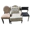 Image 1 : Group of 3 Various Chairs
