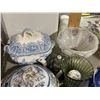 Image 2 : Group of Covered Tureens, Decorative Bowls & Glass Vessels