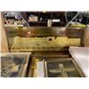 Image 2 : Set of 4 Etched Brass Artworks - Royal Hudson, Totem, Tree & More