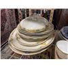 Image 2 : Mixed Dishware Shelf Lot - Teacups, Plates, Bowls & Blue Pottery
