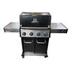Image 1 : Broil King Baron 4-Burner Propane BBQ Grill Heavy-duty Broil King propane BBQ with side shelf, four