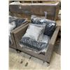 Image 2 : 2 pc - Starsong Sirio Patio Chairs w/ cushions & pillows (Chairs Only)