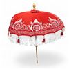Image 2 : Baliaric Balinese Parasol - Hand Made - Retail $600usd