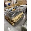 Image 1 : Pallet - Steel Racking w/ particle board & Uline shelves