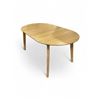 Image 1 : Oak Dining Table w/ extendable leaf
