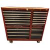 Image 1 : Sears Craftsman rolling tool box w/ misc. tools