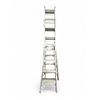 Image 1 : Group of 2 Aluminum A-Frame Ladder - Ready to Work - 16 ft & 5ft