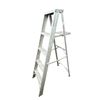 Image 2 : Group of 2 Aluminum A-Frame Ladder - Ready to Work - 16 ft & 5ft