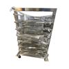 Image 1 : Commercial Stainless Steel Mobile Rack with Shelves