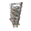 Image 2 : Commercial Stainless Steel Mobile Rack with Shelves