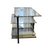 Image 2 : Modern 3-tier media console stand