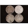 Image 1 : 1853, 1877, 1882 & 1887 SILVER SEATED LIB. DIMES