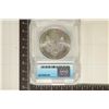 Image 2 : 2017 AMERICAN SILVER EAGLE ICG MS70 1 OZ. SILVER
