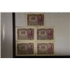 5-1922 AUSTRIAN 20 KRONEN BANKNOTES XF-AU/UNC