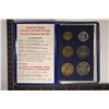 Image 1 : 1971 ISRAEL 6 COIN UNC SPECIMEN SET