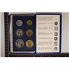 Image 2 : 1971 ISRAEL 6 COIN UNC SPECIMEN SET