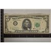 Image 1 : STAR NOTE 1963-A US $5 GREEN SEAL FRN