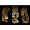 Image 1 : 150 ASSORTED LINCOLN WHEAT CENTS: SOLID DATE