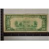 Image 5 : 1929 US $20 NATIONAL CURRENCY BANK OF PASSAIC