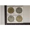 Image 1 : 4-METAL $1 CASINO GAMING TOKENS: CACHE CREEK