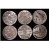 Image 2 : 6-ISRAEL METAL SOUVENIR TOKENS