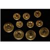 Image 2 : 10-US MILITARY METAL BUTTONS FROM THE WATERBURY