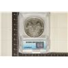 Image 2 : 2015 AMERICAN SILVER EAGLE ICG MS70 1 OZ. SILVER