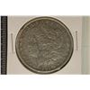 Image 1 : 1896 MORGAN SILVER DOLLAR SCRATCHED ON THE OBVERSE