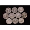 Image 2 : 10 SILVER ROOSEVELT DIMES 1946-1964