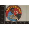 Image 2 : $5 CASINO MAGIC CASINO CHIP 1994 FATS DOMINO