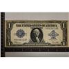 Image 1 : 1923 LARGE SIZE US $1 SILVER CERTIFICATE XF WITH
