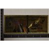 Image 1 : 2024 UNITED STATES TRUMP GOLD FOIL 999999999