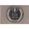 Image 2 : .5 OZ. PF STERLING SILVER RHODE ISLAND STATE ROUND