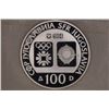 Image 1 : 1984 YUGOSLAVIA PF 100 DINARA .684 OZ. ASW