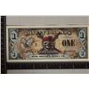 Image 1 : 2011 CRISP UNC 1 DISNEY DOLLAR "PIRATES OF THE