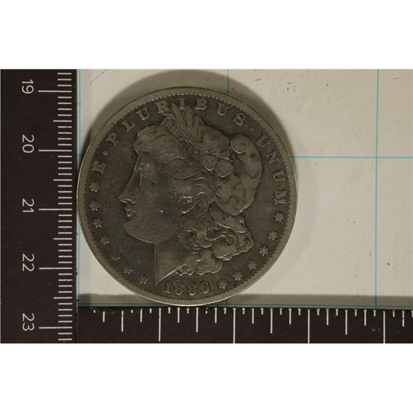 1886-O MORGAN SILVER DOLLAR