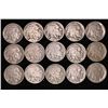 Image 1 : 15 ASSORTED BUFFALO NICKELS: 1919, 1923, 1925-S,