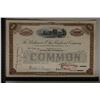 Image 4 : 4 VINTAGE STOCK CERTIFICATES BALTIMORE AND OHIO