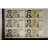 Image 1 : 6-1964 TWENTY FRANC BILLS COLORIZED AND CIRCULATED