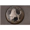 Image 1 : .5 OZ. PF STERLING SILVER MAINE STATE ROUND
