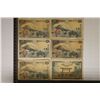 Image 1 : 6-1938 JAPANESE 50 SEN BILLS. WELL CIRCULATED