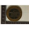 Image 1 : CASINO $10 SILVER TOKEN (UNC) HOLLYWOOD CASINO