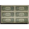 Image 2 : 6-CRISP UNC 1969-B US $1 FRN'S. 2 SETS OF 3