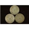 Image 2 : 1966, 67 & 1968-D 40% SILVER JOHN F. KENNEDY HALFS