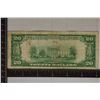 Image 2 : 1928 US $20 REDEEMABLE IN GOLD ON DEMAND NOTE