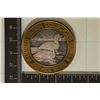 Image 1 : CASINO $10 SILVER TOKEN (UNC) WINDSOR CASINO