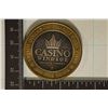 Image 2 : CASINO $10 SILVER TOKEN (UNC) WINDSOR CASINO