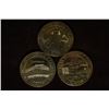 Image 1 : 3-$2 CASINO METAL TOKENS: PART OF A SET FROM THE
